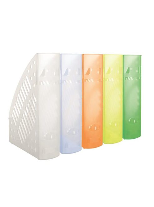 DONAU Iratpapucs, műanyag, 70 mm, DONAU, áttetsző zöld