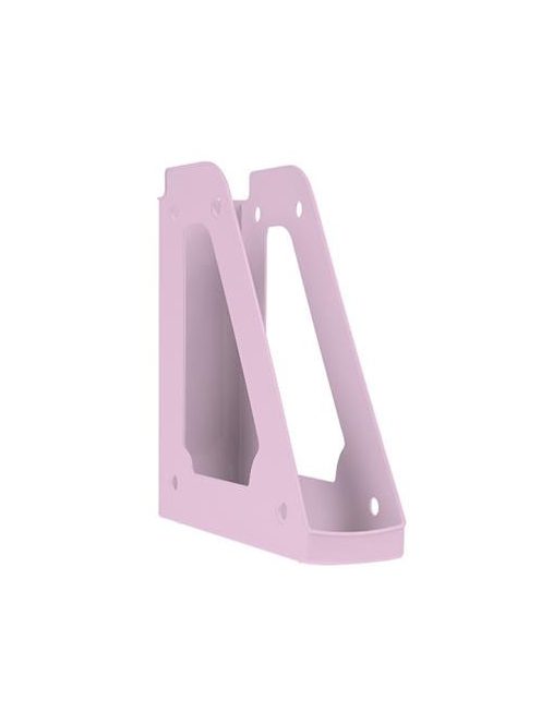 DONAU Iratpapucs, műanyag, 70 mm, DONAU, pasztell-lila