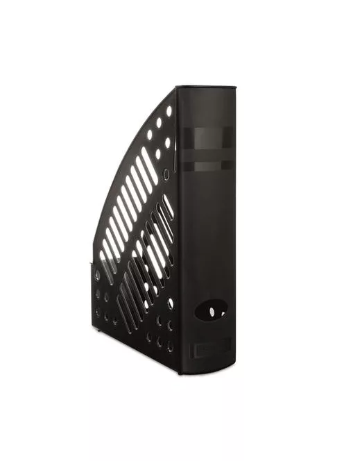 DONAU Iratpapucs, műanyag, 70 mm, DONAU, fekete