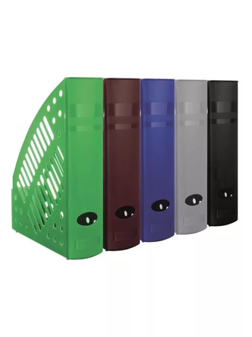 DONAU Iratpapucs, műanyag, 70 mm, DONAU, zöld