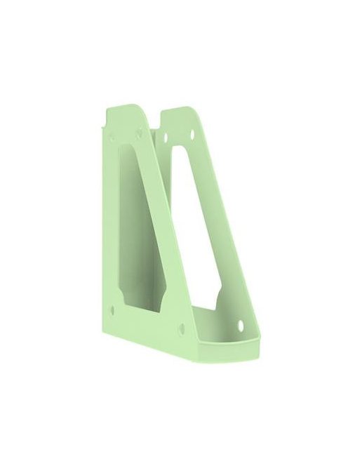 DONAU Iratpapucs, műanyag, 70 mm, DONAU, pasztellzöld