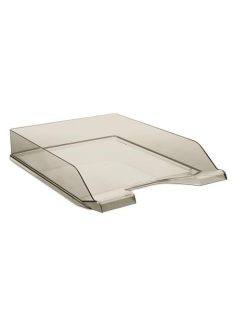 DONAU Irattálca, műanyag, DONAU, áttetsző füstszínű