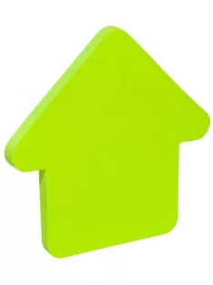   DONAU Öntapadó jegyzettömb, nyíl alakú, 50 lap, DONAU, zöld