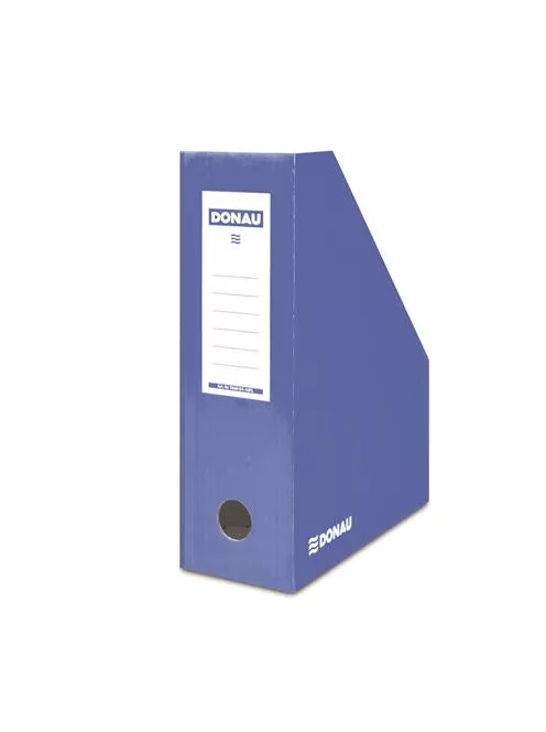 DONAU Iratpapucs, karton, 100 mm, DONAU, kék