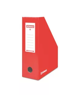 DONAU Iratpapucs, karton, 100 mm, DONAU, piros