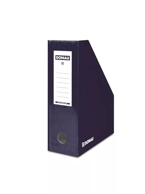DONAU Iratpapucs, karton, 100 mm, DONAU, sötétkék