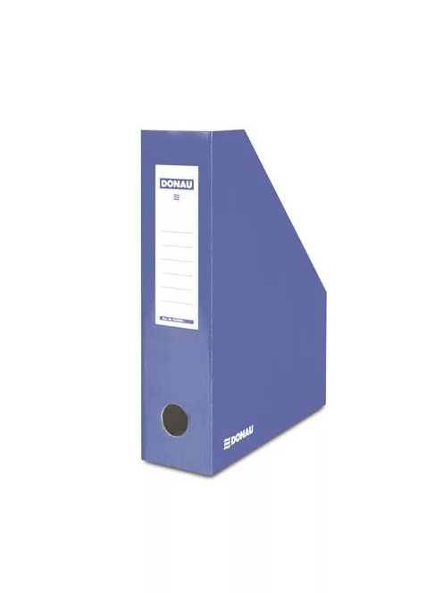 DONAU Iratpapucs, karton, 80 mm, DONAU, kék