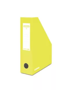 DONAU Iratpapucs, karton, 80 mm, DONAU, citromsárga