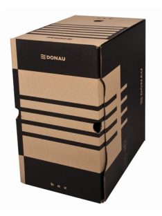 DONAU Archiválódoboz, A4, 200 mm, karton, DONAU, natúr