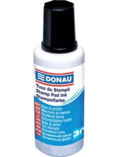 DONAU Bélyegzőfesték, 30 ml, DONAU, fekete