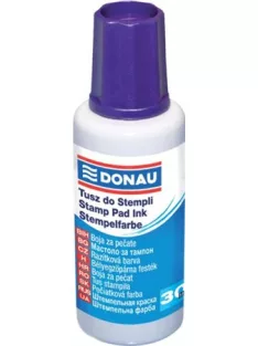 DONAU Bélyegzőfesték, 30 ml, DONAU, lila