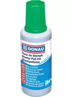 DONAU Bélyegzőfesték, 30 ml, DONAU, zöld