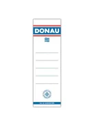 DONAU Cserecímke, iratrendezőhöz, öntapadó, 54x153 mm, DONAU, fehér