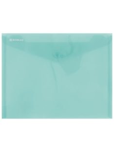 DONAU Irattartó tasak, A5, PP, patentos, DONAU, zöld