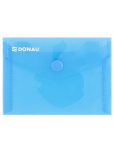 DONAU Irattartó tasak, A7, PP, patentos, DONAU, kék