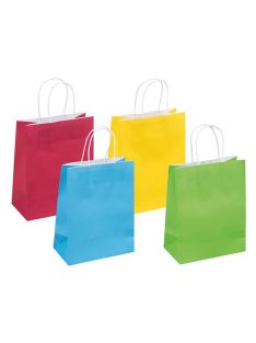   DONAU Ajándéktáska, sodrottfüles, 18x23x10 cm, DONAU "Home", vegyes színek