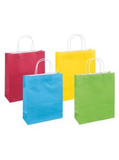   DONAU Ajándéktáska, sodrottfüles, 25x30x10 cm, DONAU "Home", vegyes színek