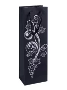 DONAU Italtartó tasak, zsinórfüles, 12x35,5x8 cm, DONAU "Home", vegyes minta