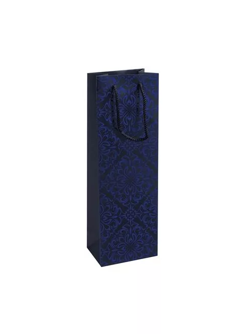 DONAU Italtartó tasak, zsinórfüles, 12x35,5x8 cm, DONAU "Home", vegyes minta