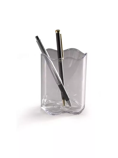 DURABLE Írószertartó, műanyag, DURABLE, "Trend", áttetsző
