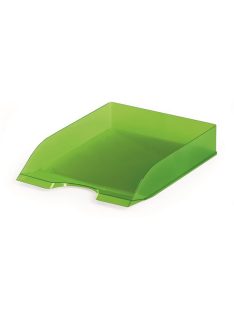   DURABLE Irattálca, műanyag, DURABLE, "Basic", áttetsző zöld