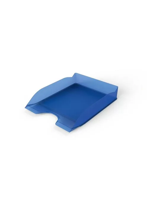 DURABLE Irattálca, műanyag, DURABLE, "Basic", áttetsző kék