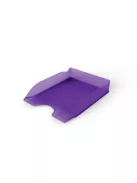 DURABLE Irattálca, műanyag, DURABLE, "Basic", áttetsző lila