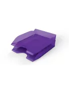 DURABLE Irattálca, műanyag, DURABLE, "Basic", áttetsző lila