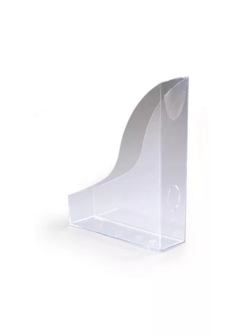 DURABLE Iratpapucs, műanyag, 73 mm, DURABLE, "Basic", áttetsző