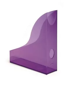   DURABLE Iratpapucs, műanyag, 73 mm, DURABLE, "Basic", áttetsző lila