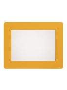 DURABLE Padlójelölő ablak, sárga,  A4, eltávolítható, DURABLE