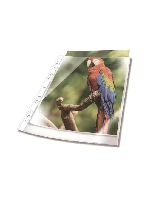 DURABLE Genotherm, lefűzhető, PP, A4, 80 mikron, DURABLE "Prémium", fehér