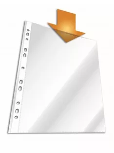   DURABLE Genotherm, lefűzhető, PP, A4, 48 mikron, víztiszta, DURABLE