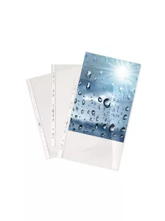   DURABLE Genotherm, lefűzhető, A4, 80 mikron, víztiszta, DURABLE