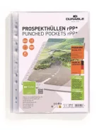 DURABLE Genotherm, lefűzhető, PP, A4, 80 mikron, DURABLE "PREMIUM"