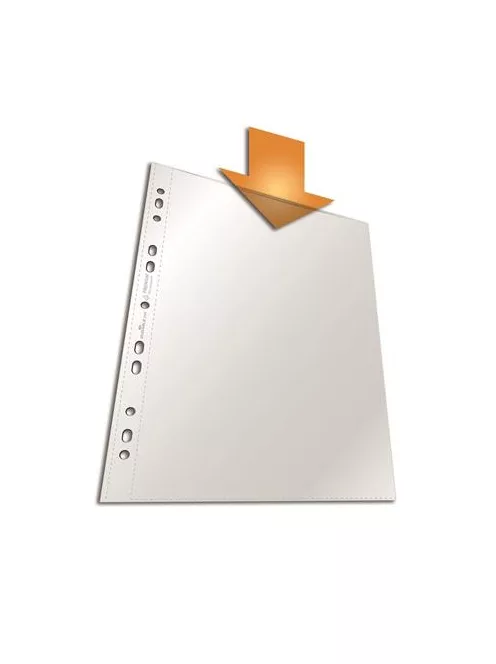 DURABLE Genotherm, lefűzhető, PP, A4, 80 mikron, DURABLE "PREMIUM"