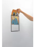 DURABLE Dokumentumtartó, A4, mágneses, DURABLE, szürke