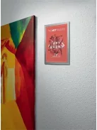 DURABLE Dokumentumtartó, A4, mágneses, DURABLE, szürke