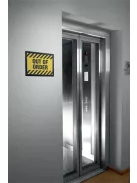 DURABLE Dokumentumtartó, A4, mágneses, DURABLE, szürke