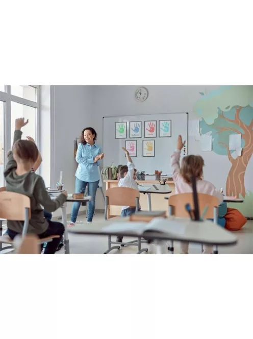 DURABLE Dokumentumtartó, A4, mágneses, DURABLE, szürke