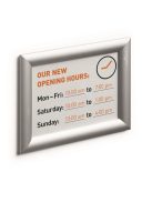 DURABLE Posztertábla, fali, A5, alumínium keret, DURABLE