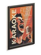 DURABLE Posztertábla, fali, A3, alumínium keret, DURABLE, fekete