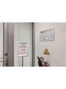 DURABLE Posztertábla, fali, A3, alumínium keret, DURABLE