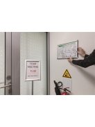 DURABLE Posztertábla, fali, A3, alumínium keret, DURABLE