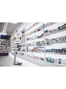 DURABLE Padlóállvány, A3, DURABLE "INFO SIGN", ezüst