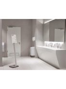 DURABLE Padlóállvány, A3, DURABLE "INFO SIGN", ezüst