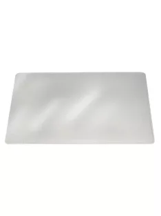 DURABLE Könyökalátét, 500x650 mm, DURABLE, áttetsző