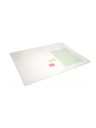 DURABLE Könyökalátét, 500x650 mm, DURABLE, áttetsző