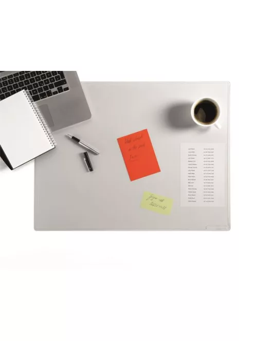 DURABLE Könyökalátét, 500x650 mm, DURABLE, áttetsző