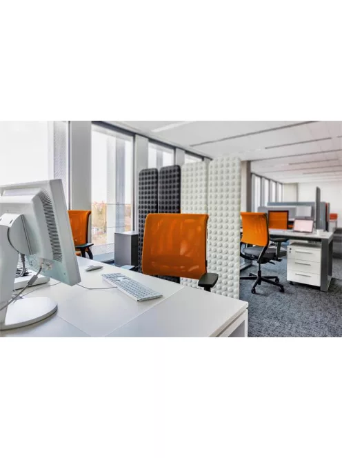 DURABLE Könyökalátét, lekerekített sarkok, 500x650 mm, PP, DURABLE, áttetsző